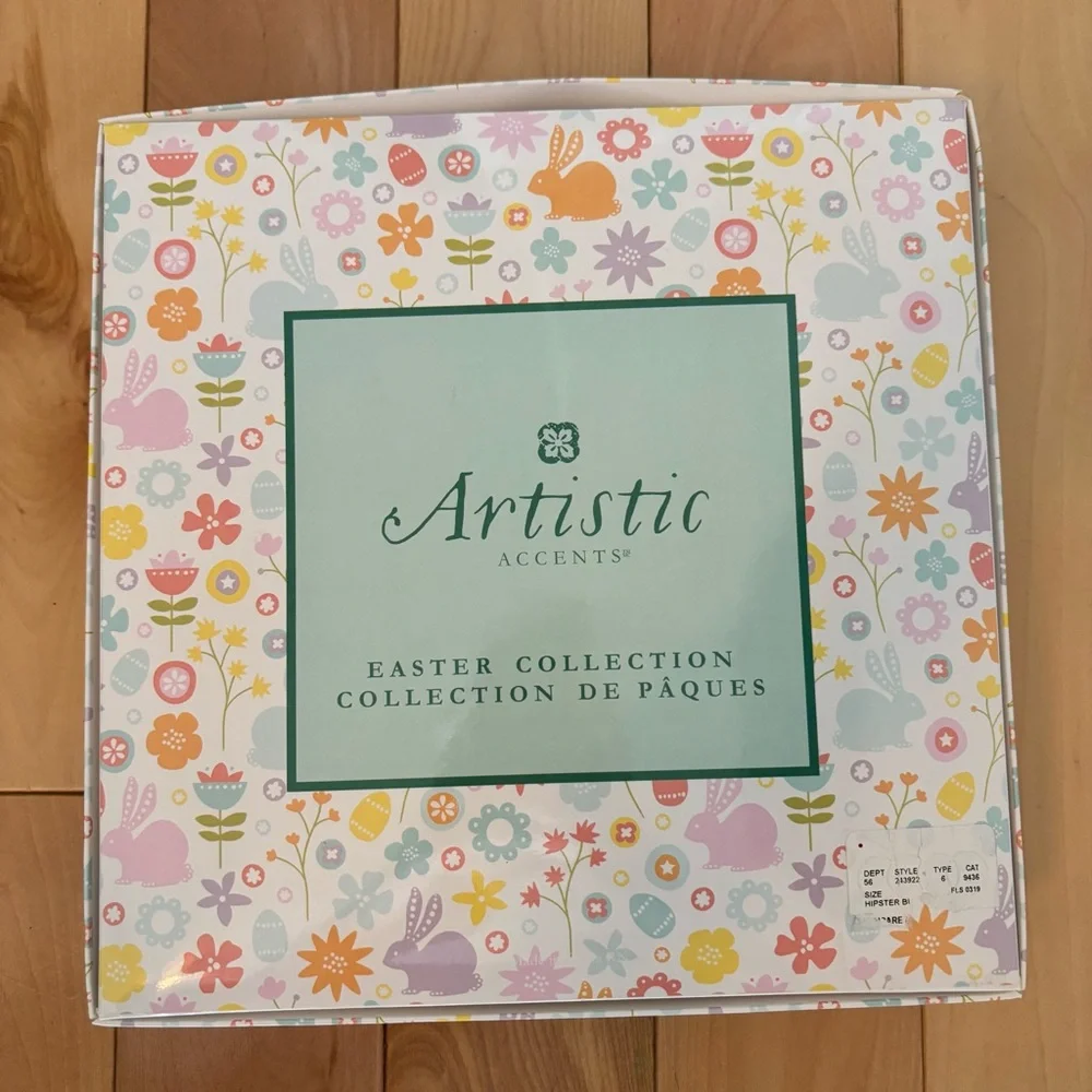 Artistic Accents Easter Bunny Tip Towels Set of 3